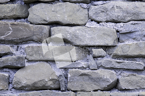 Image of real stone wall background