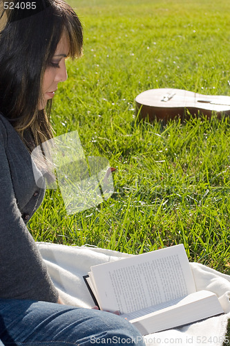 Image of Woman Reading