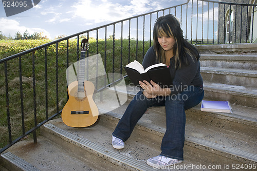 Image of Woman Reading