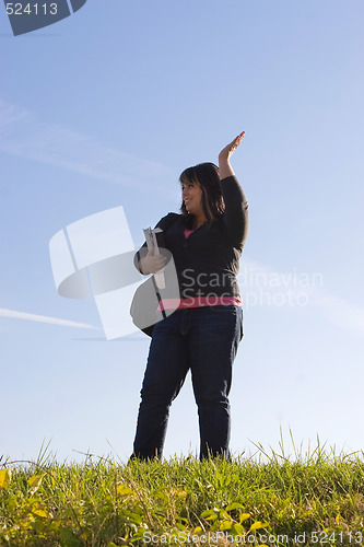 Image of Student Waving