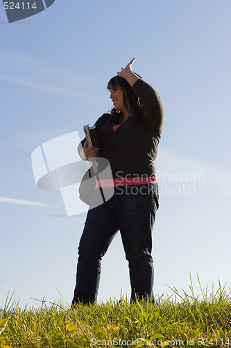 Image of Student Waving