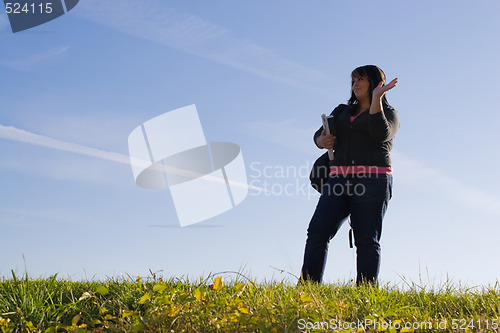 Image of Student Waving