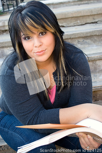 Image of Woman Reading