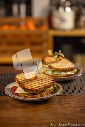Image of Grilled cheese sandwiches