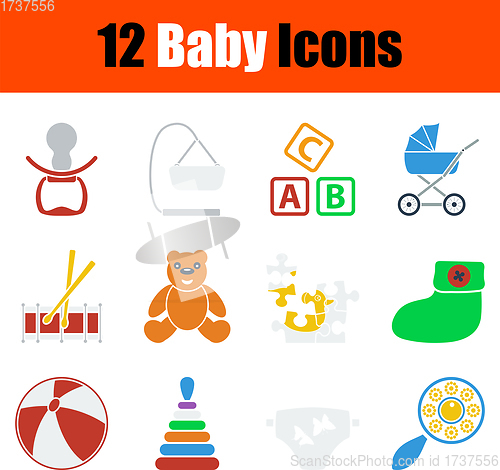 Image of Baby Icon Set