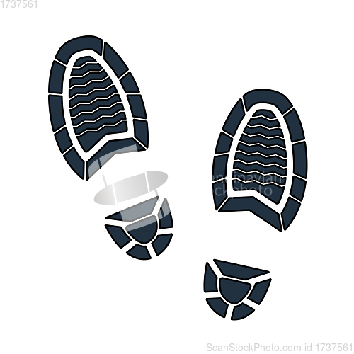 Image of Man Footprint Icon