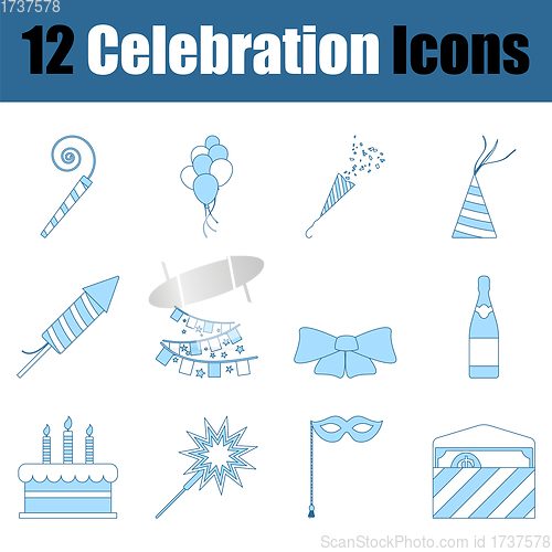 Image of Celebration Icon Set