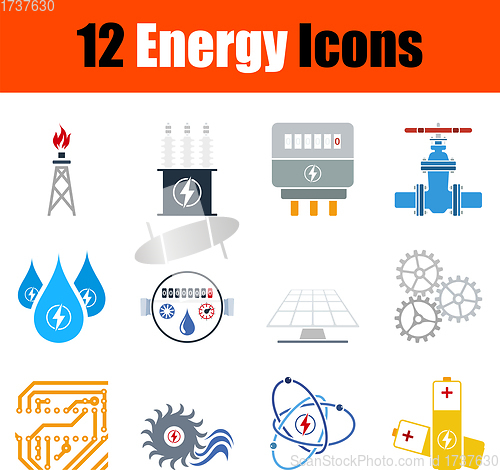 Image of Energy Icon Set