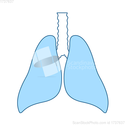 Image of Human Lungs Icon