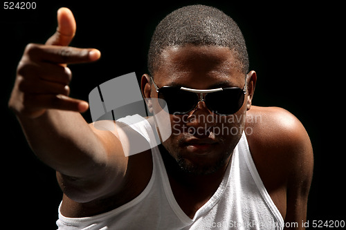 Image of Young african american male 