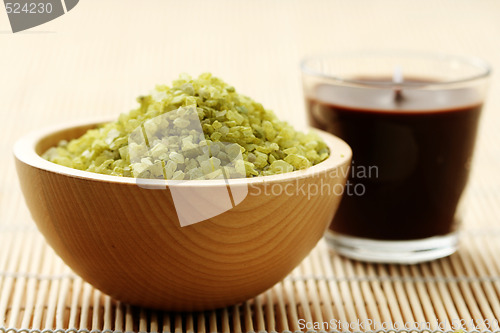 Image of natural bath salt