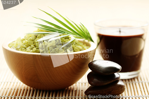 Image of natural bath salt