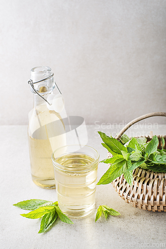 Image of Mint lemonade drink