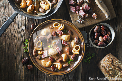 Image of Pasta fazool stew beans