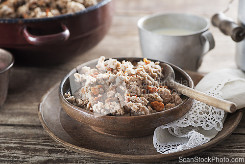 Image of Buckwheat mush zganci