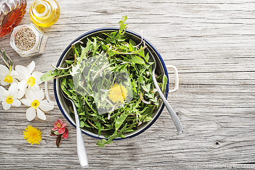 Image of Dandelion salad