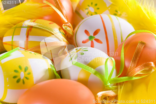 Image of easter eggs