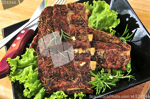 Image of Spare rib dinner