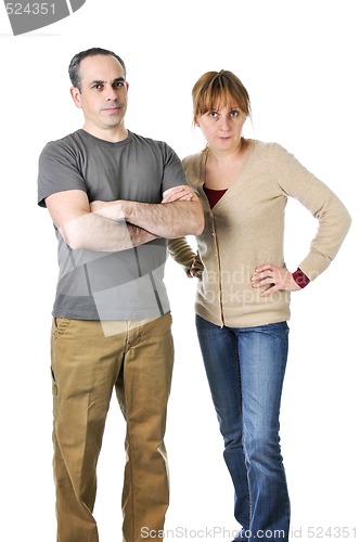 Image of Stern parents looking angry