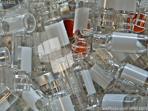 Image of Chemisty glass vials