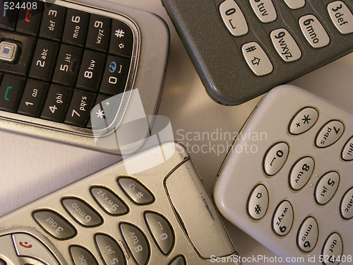 Image of telephones