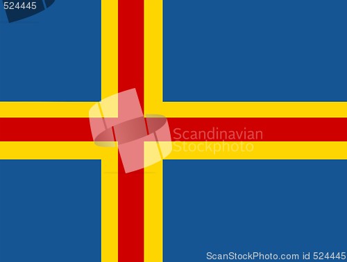 Image of flag of Aland