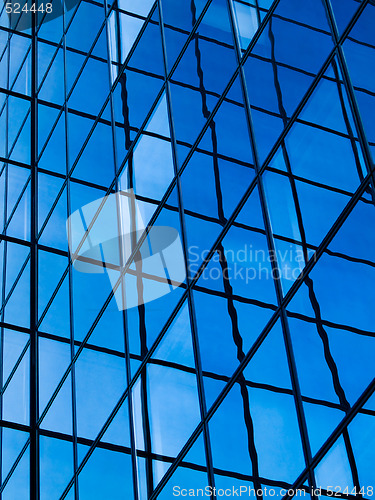 Image of Blue office building