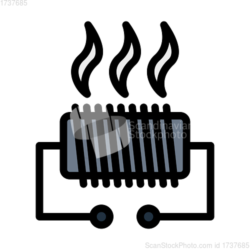 Image of Electrical Heater Icon