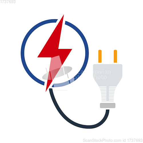 Image of Electric Plug Icon