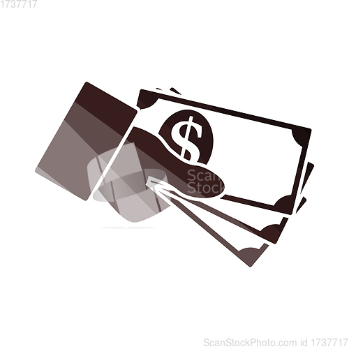 Image of Hand Holding Money Icon