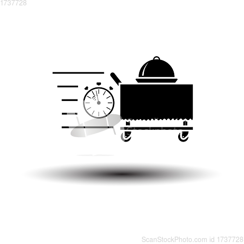 Image of Fast Room Service Icon