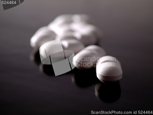 Image of Pills on black