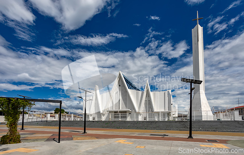 Image of Iglesia Inmaculada Concepcion de Maria, cathedral church in Liberia, Guanacaste in Costa Rica