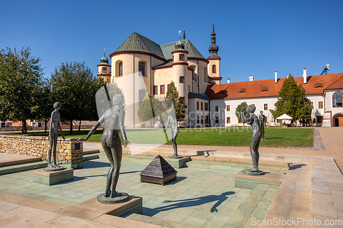 Image of Piarist Church of the Finding of the Holy Cross, Litomysl, Czech Republic