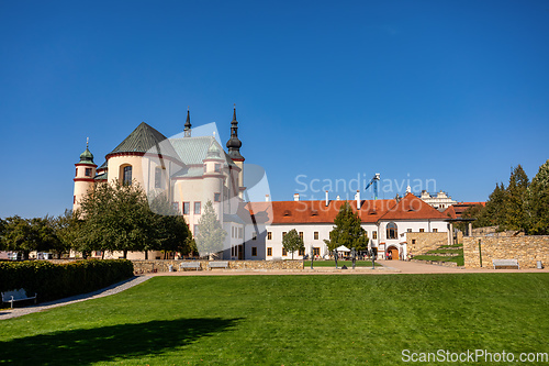 Image of Piarist Church of the Finding of the Holy Cross, Litomysl, Czech Republic