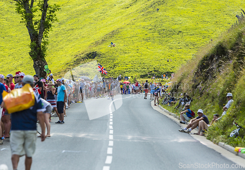 Image of The Road to Col de Peyresourde - Tour de France 2014