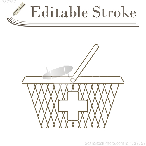 Image of Pharmacy Shopping Cart Icon