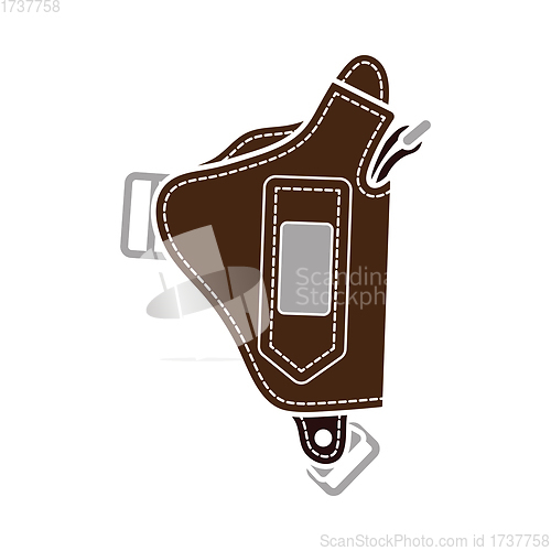 Image of Police Holster Gun Icon