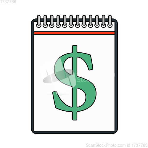 Image of Dollar Calendar Icon