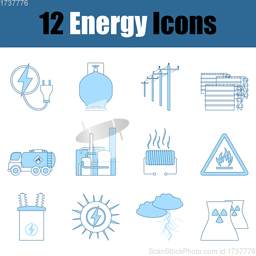 Image of Energy Icon Set