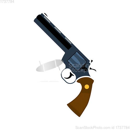 Image of Revolver Gun Icon