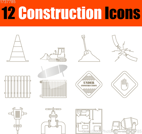 Image of Construction Icon Set