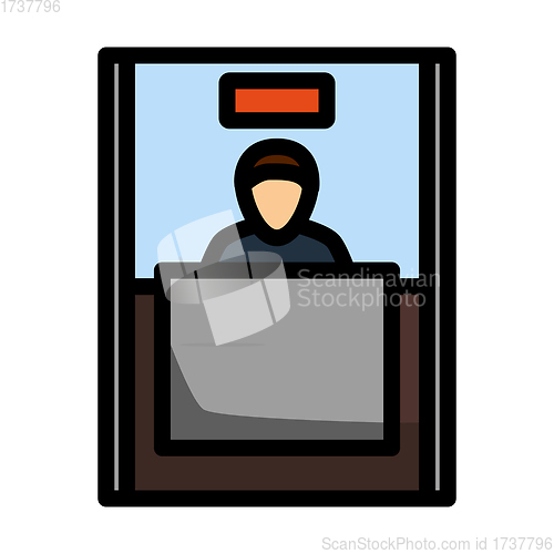 Image of Bank Clerk Icon