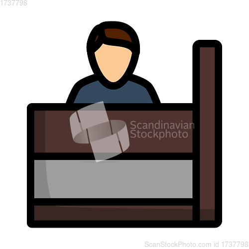 Image of Bank Clerk Icon