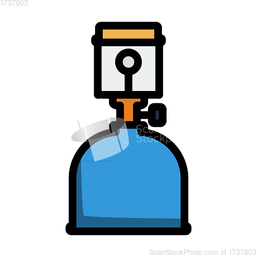 Image of Icon Of Camping Gas Burner Lamp