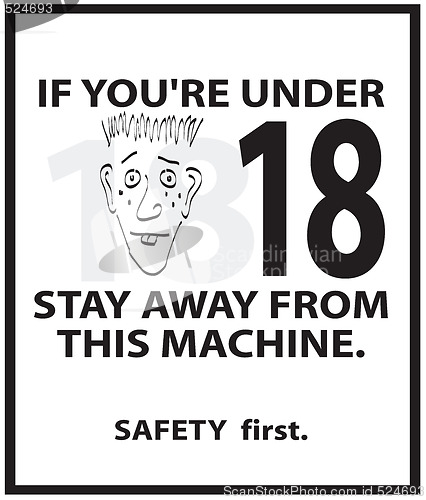 Image of safety poster