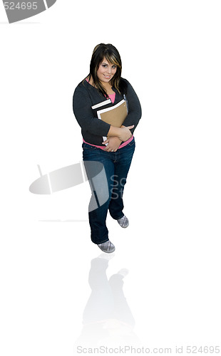 Image of Student With Clipping Path