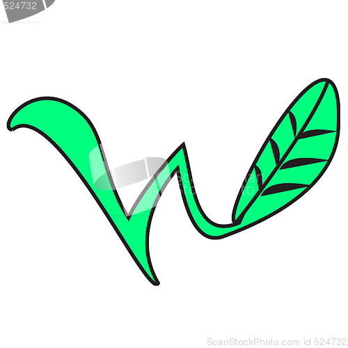 Image of the "W" leaf