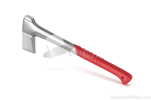 Image of Small axe with red handle