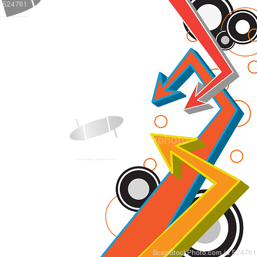 Image of Funky Arrows Layout